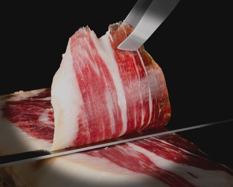 imagen cortado jamón